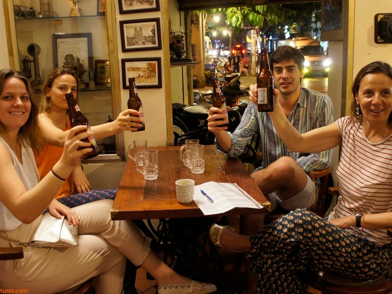 Vespa Tour - Night Out In Lively Hanoi