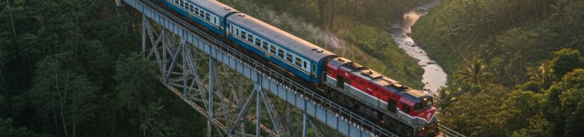 Venturing Java by Train