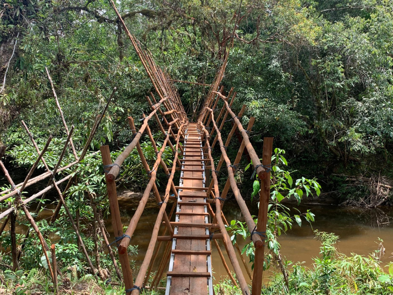 Kampung Nyegol with Semenggoh - Ngapuh Lodge