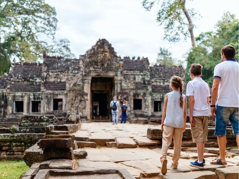 Northern Vietnam and Cambodia for Young Families