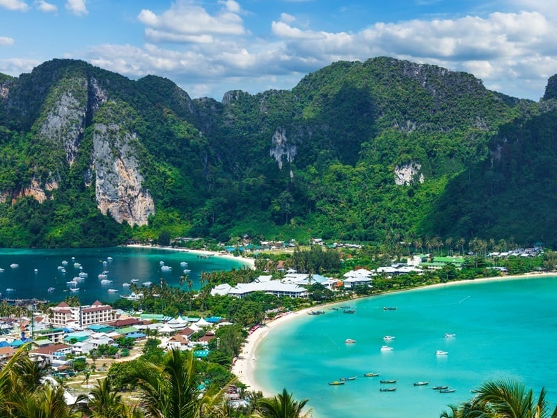 Beach Break At Koh Phi Phi