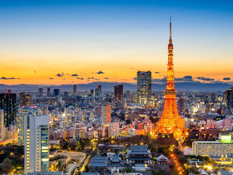 Korea and Japan’s Capital Cities