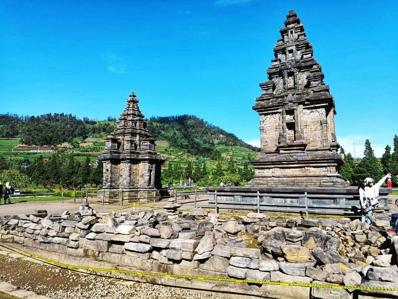 Grand Java Temples and Golden Hour