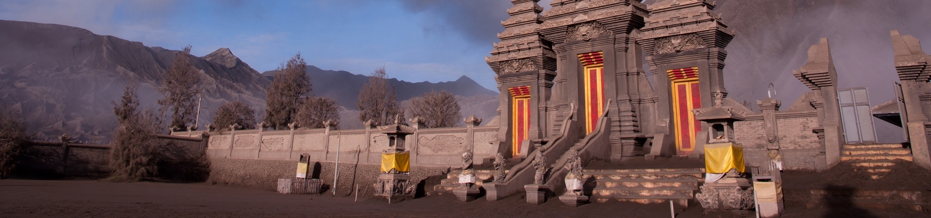 Image of Java Temples, Plantation and Volcanoes