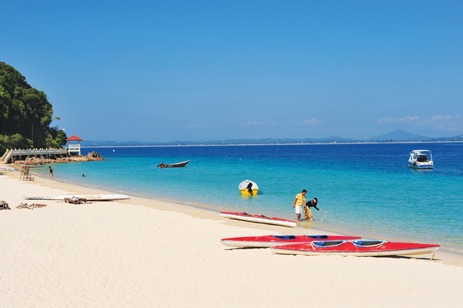 Beach Break at Pulau Redang