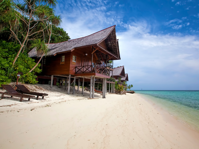 Beach Break at Lankayan Island
