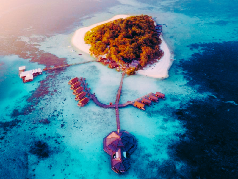 Beach Break at Lankayan Island