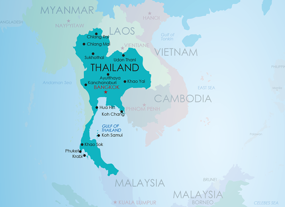 EXO map thailande