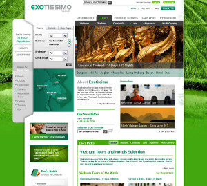 Exotissimo New Website