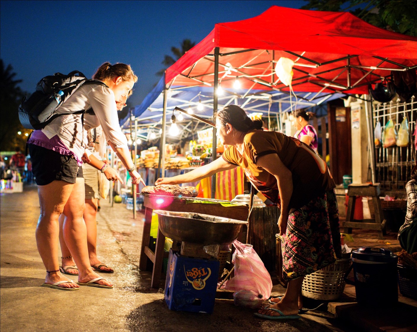 Street Food, Vientiane, Laos