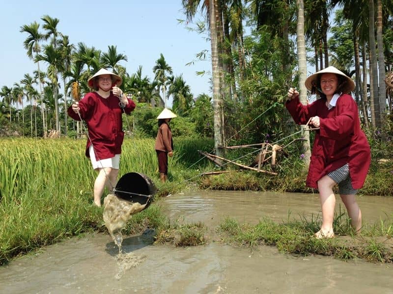 Wet Rice Cultivation Tour experience day trip EXO Travel